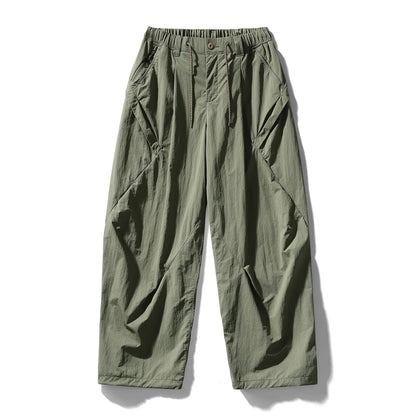Men Women Lightweight Waterproof Quick Dry Outdoor Sport Hiking Loose Casual Techwear Track Cargo Pant Joggers Trousers