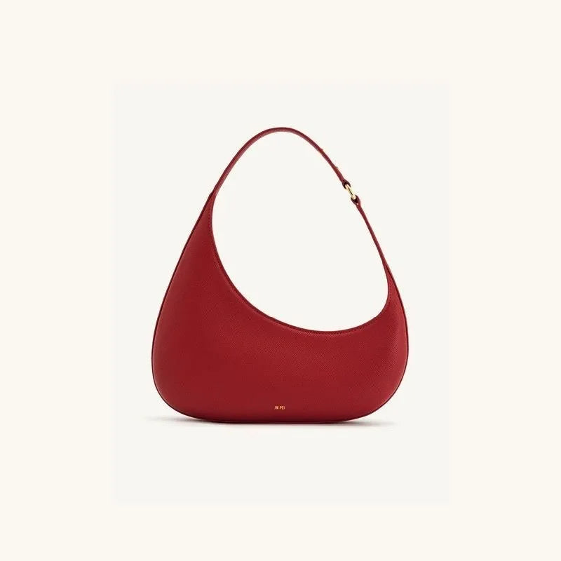 JW 2025 New Sailboat Bag Crossbody Bag French-Style Underarm Bag Commuter Handbag Small Handheld Bag Shoulder Crescent Bag