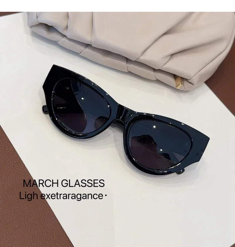 2025 New Fashion Women Sunglasses Luxury Retro Sun Glasses Cat Eye Eyewears Men Gafas De Sol Hombre Oculos De Sol Masculino