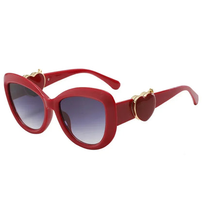 2025 New Trendy Fashion Cat Eye Women Sunglasses Oversized Oval Sun Glasses Ladies UV400 High Quality Light Luxury Sunshade