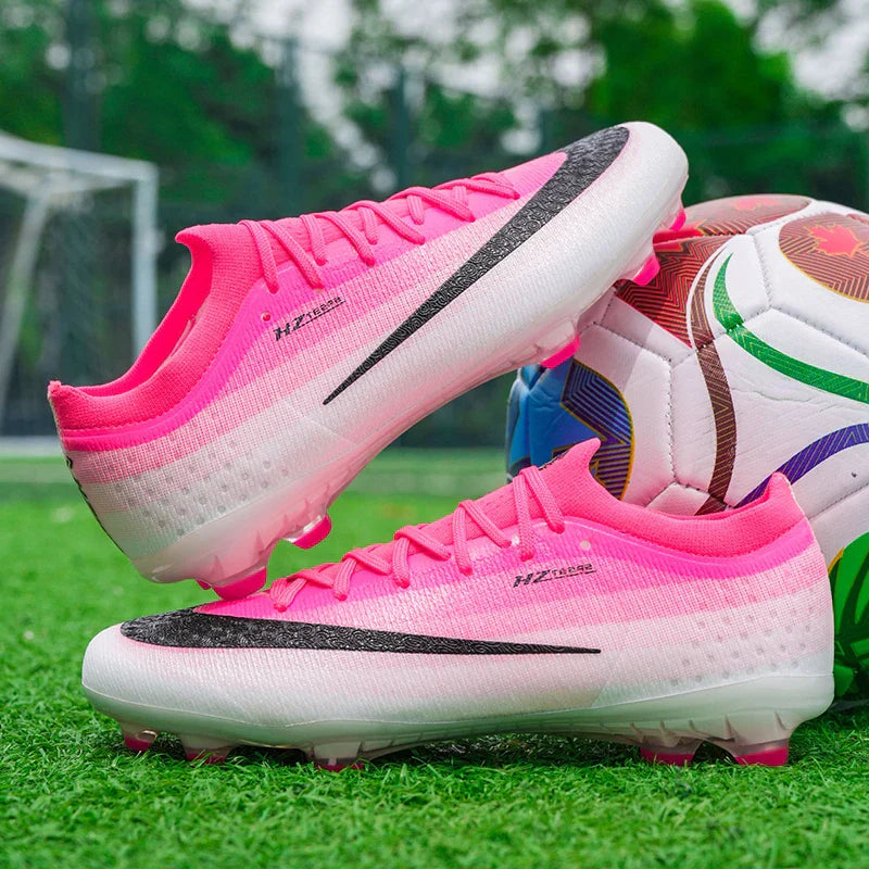 New Men Soccer Shoes Hot Sale Women Professional Football Boots Futsal Cleats Ultralight Unisex High-quality TF/FG Sneakers
