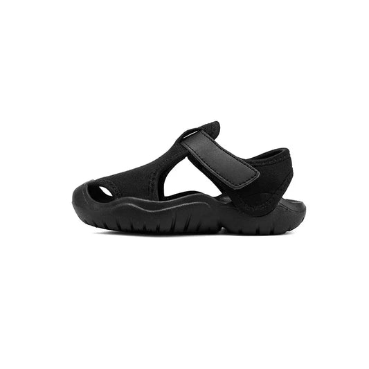 Kids Closed-Toe Sport Sandals Breathable Water Shoes Luxury Non-Slip Summer Beach Shoes Sandals for Toddler Boys Girls