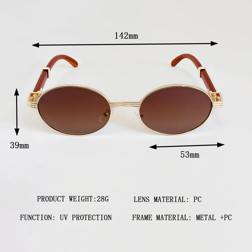 Luxury Oval Sunglasses Women New Vacation Sunscreen Sunglass Woman Fashion Glasses Luxe Lunette Soleil Femme Lentes De Sol Mujer
