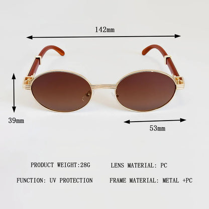 Luxury Oval Sunglasses Women New Vacation Sunscreen Sunglass Woman Fashion Glasses Luxe Lunette Soleil Femme Lentes De Sol Mujer