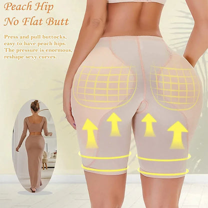 Hip Butt Enhancer Butt Lifter Padded Panties Pad Shapewear Bottom Enhance 6XL Hip Dip Smooth Women Body Shaper Panties
