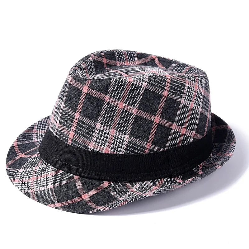 British Style Top Hat European and American New Gentleman Hat Men's Sunshade Jazz Hat Dad Fedoras Bucket Hat Gift