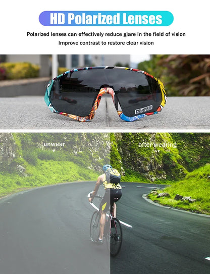 Men Brand Fishing Mountainee Cycling Sunglasses Women Road Bike Goggles Bicycle Glasses Cycling Eyewear Oculos Ciclismo