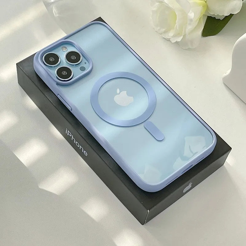 Luxury Candy For Magsafe Wireless Charging Phone Case For iPhone 17 16 15 14 13 12 11 Pro Max 16 Plus 16e 17 Air Magnetic Cover