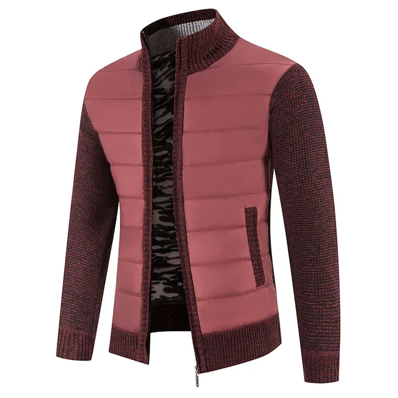 Men's Autumn Winter Sweater Baseball Coat Knit Jacket Korean Jumpers Male Windbreaker Fashion Pullovers Business Casual Knitwear