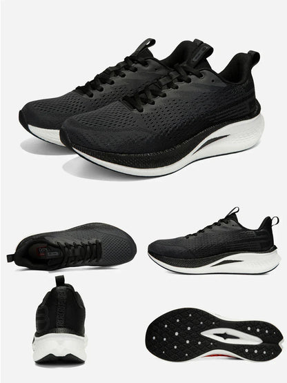 Men Jogging Sports Shoes Carbon Plate Professional Cushioning Sneakers Male Outdoor Breathable Non Slip Running Shoes