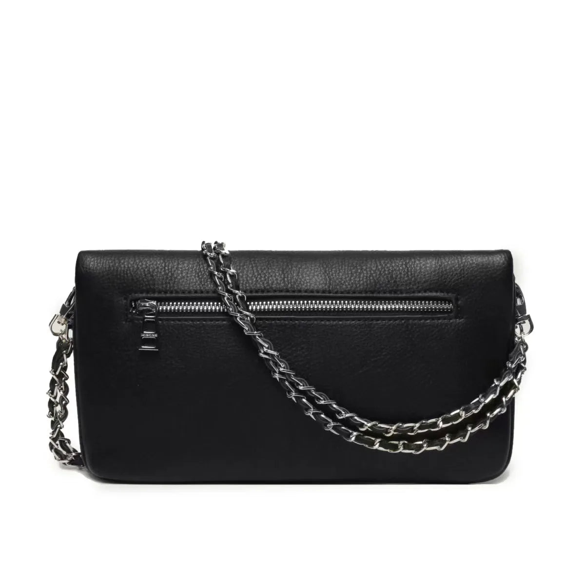 Luxury Design Bag for Women Fashionable Black Leather Ladies Crossbody Bag 2026 New Style Retro Single Shoulder Envelope Bag