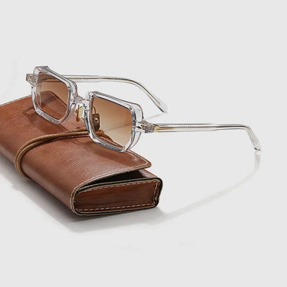 Fashion Luxury Brand  Man Sunglasses SASTATRE Handmade Square Small Frame Sunglasses Woman Outdoor UV400  Protection SUN GLASSES