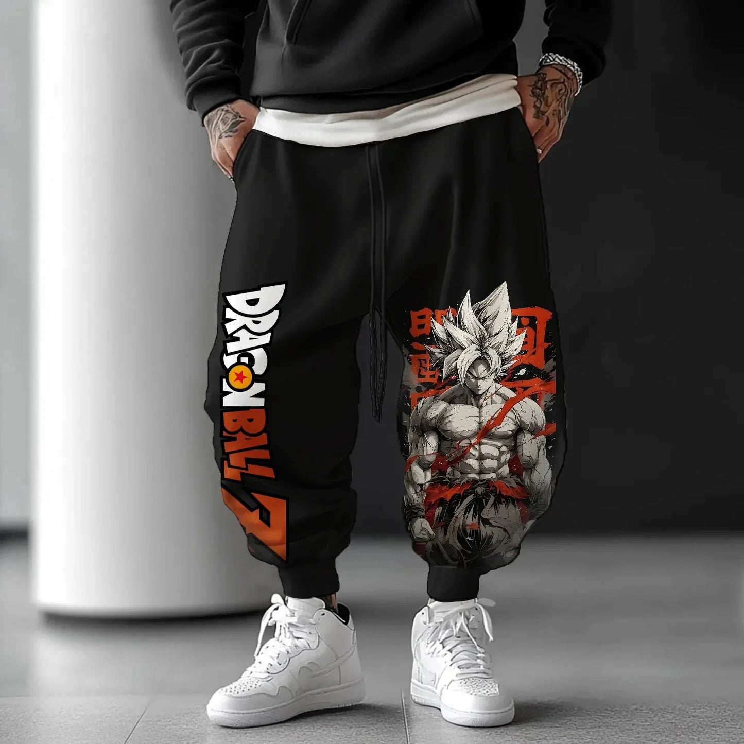 Dragon Ball Super Saiyan Son Goku  Men's and Women's Summer Fashion Street Casual Loose T-Shirt, Hoodie, Shorts and Sweatpants