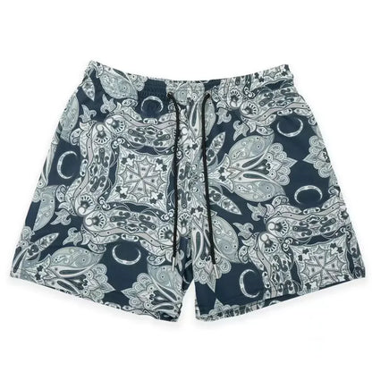 Summer Mens Sports Gym Fitness Running Basketball Short Pants Quick Dry Mesh Trend Jogger Beach Casual Motorcycle Shorts