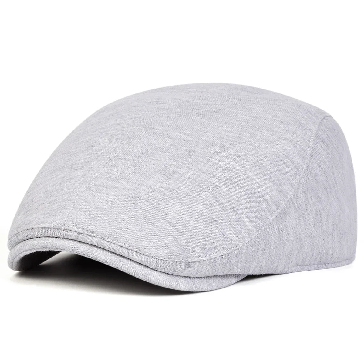 Unisex Solid Color Newsboy Caps British Painters Hats Autumn and Winter Berets Flat Peaked Cap Hip Hop Berets