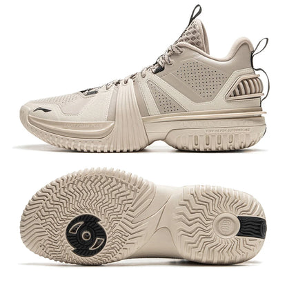 Men's BAD5 STORM 2024 WNTR Outdoor Basketball Shoes LIGHT FOAM PLUS Cushion TUFF OS Wearable LiNing Sneakers ABFU051