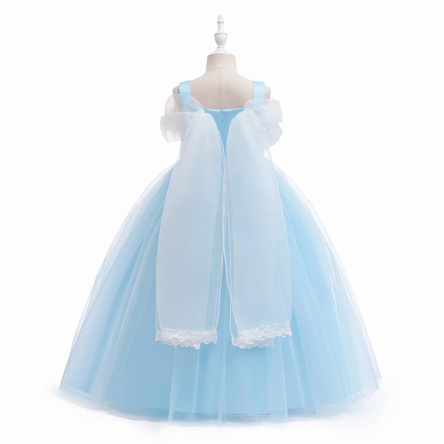 Sleeping Beauty Princess Cosplay Girls Dress Carnival Christmas Halloween Costumes Sequin Party Dress Birthday Wedding Prom Gown