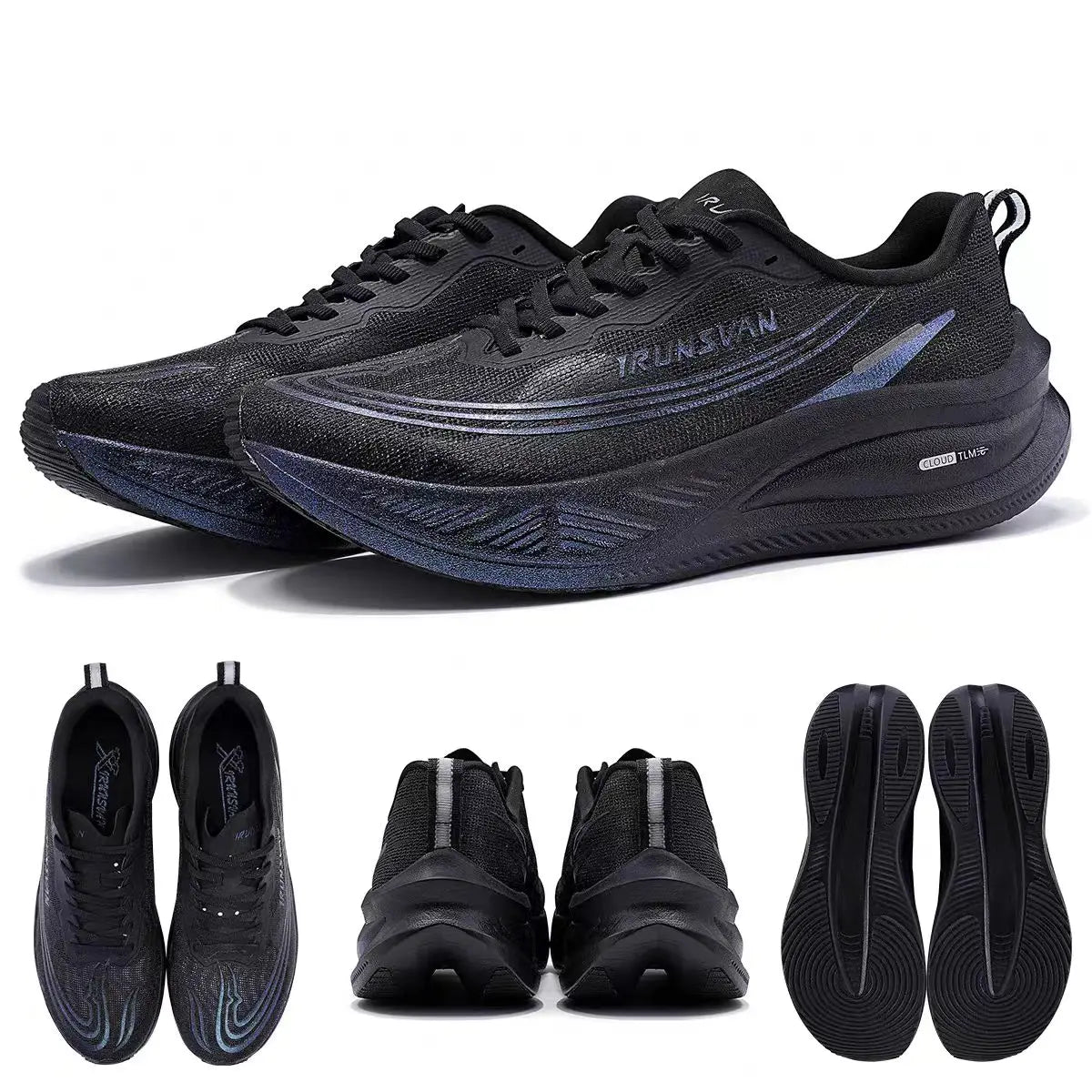 Heat 3.0 Lightweight Racing Running Shoes Comfortable And Shock-Absorbing Casual Men's And Women's Sports Shoes 172