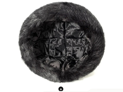 Thick Warm Winter Hats for Men Classic Faux Fur Russian Hat Male Snow Ski Earflap Cap Bomber Hat Dad Father Russian Cap