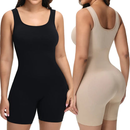 Wide Strap Shorts Body Shaper Bodysuit Women Tummy Control Comfortable Shapewear Suit Full Body Control Ladies Underwear New in