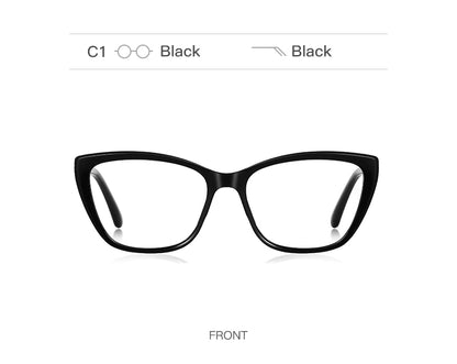 Simple Classic Butterfly Personalized Design Women's Anti-Blue Light Reading Glasses Customizable Prescription  PFD2233