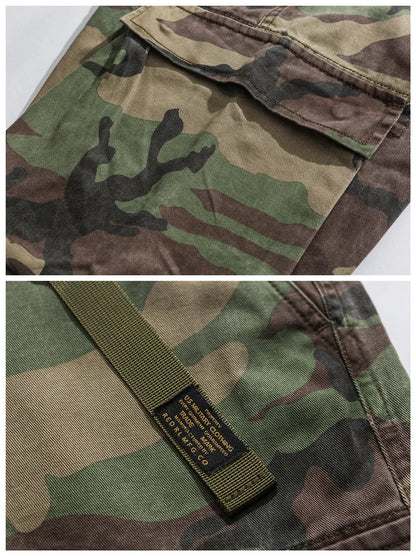 Spring Autumn Streetwear American Casual High Quality Camouflage Cargo Pants Men Clothing Harajuku Tactical Jogging Trousers