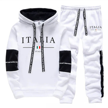 Hot Sales Mens Tracksuit Printing Casual Sweatshirts Sportswear Outdoors Sports Jogging Mens Clothing Single Piece Hoodie Pants