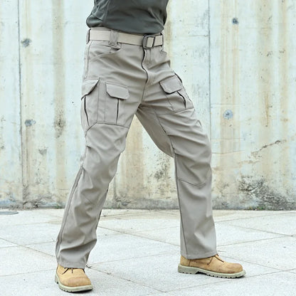 Man Tactical Pants Breathable Multi-Pocket Men's Cargo Pants Casual Outdoor Hiking Fishing Joggers Work Trousers Male Long Pant