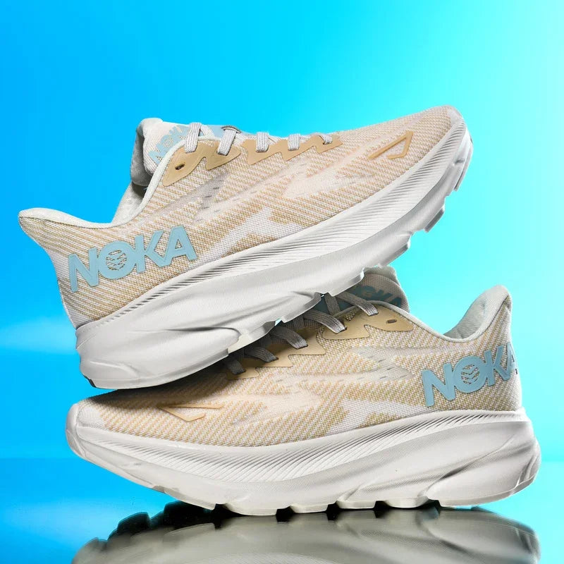 Men's Running Shoes Luxury Shoes Trainer Race Jogging Cushioning Outdoor Breathable Couple Non-Slip Sneakers Mesh Off-road Shoes