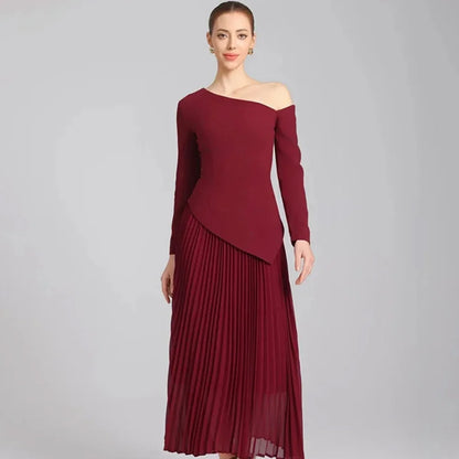 Customized Elegant Evening Dresses A-Line One Shoulder Prom Dress Exquisite High Quality Special Fashion Formal Party Gown Women
