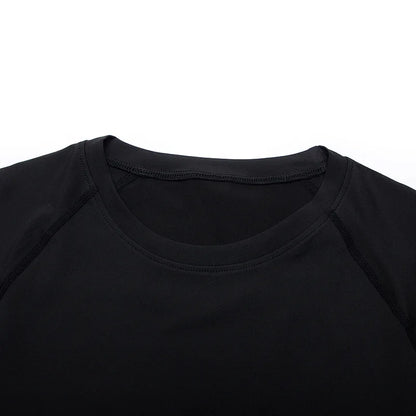 Men's Long Sleeves Fitness T-shirt Gym Compression Dry Fit T-shirt Sportswear Spring And Autumn Outdoor Sports Running Tees Tops