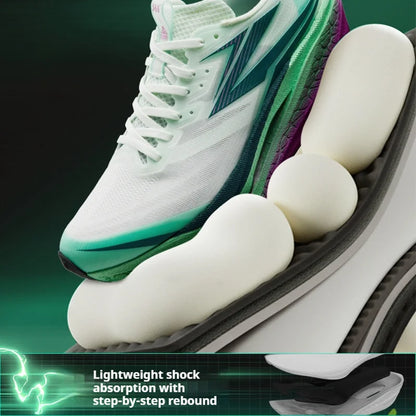 Flame 4 ET Men's Running Shoes Racing Marathon Shock-absorbing Rebound Breathable Cushioning Male Sneakers 672612223
