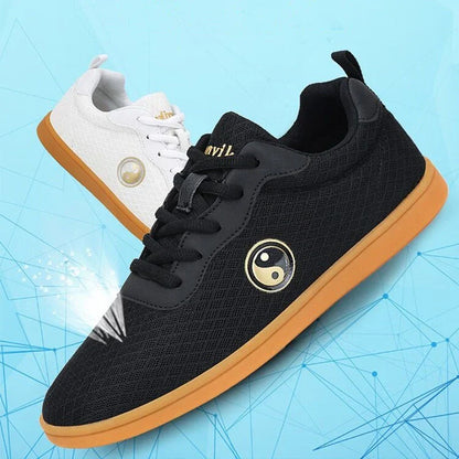 Martial Arts Shoes Unisex Adult Exercise Chinese Traditional Beijing Tai Chi Kung Fu Team Performance Match Men Women Sneakers
