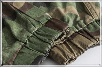 Fashion High Quality Camo Tactical Cargo Pants American Streetwear Casual Trousers Men Clothing Japanese Harajuku Joggers Male