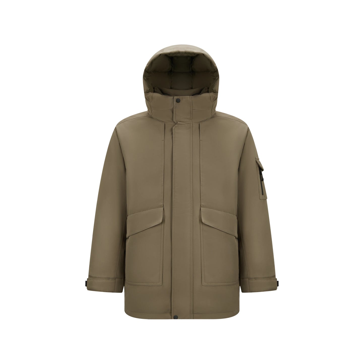 Men Mid-Length Loose Outerwear 2025 New Winter Windproof Three-Resistant Warm Casual Coat Man Clothing Daily Wear