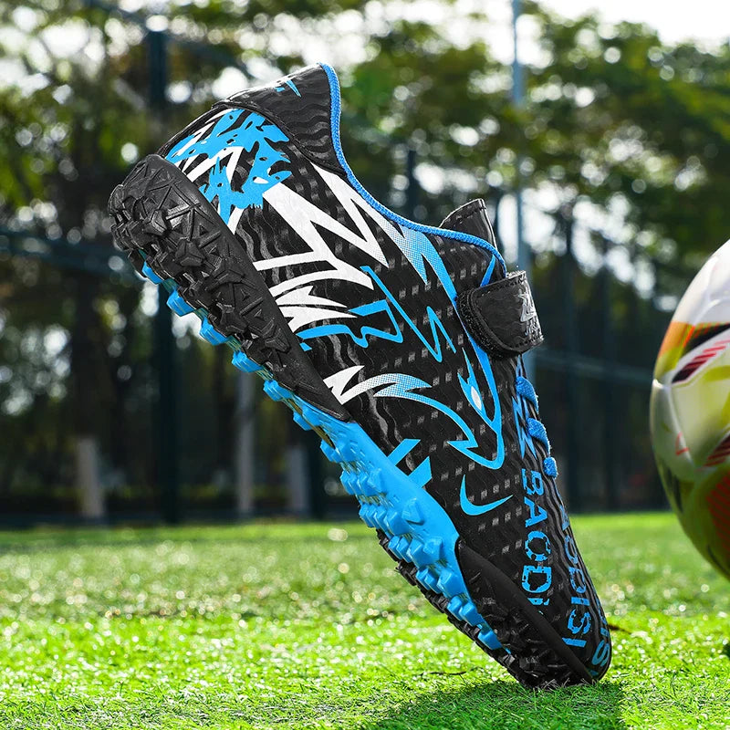 New Men Kids Football Boots Ultralight Professional Boys Match Grass Soccer Shoes Cleats Non-Slip Training Shoes Drop Shipping