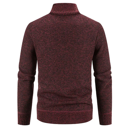 Men's Autumn Winter Sweater Baseball Coat Knit Jacket Korean Jumpers Male Windbreaker Fashion Pullovers Business Casual Knitwear