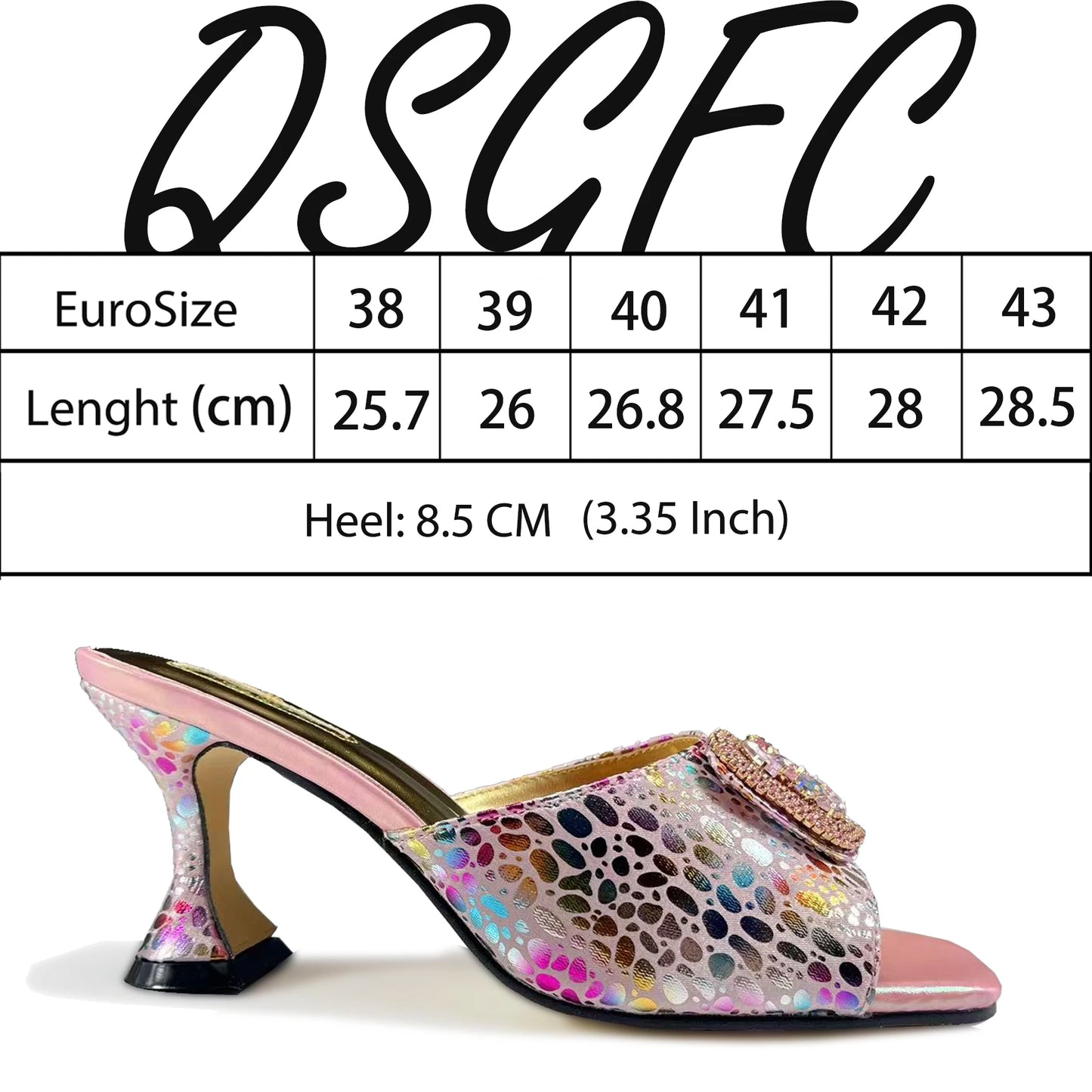 Italian Fashion Design Shoes and Bags Matching Set 2025 Peep Toe High Heels Blue Color Rhinestones Women Shoes for Party