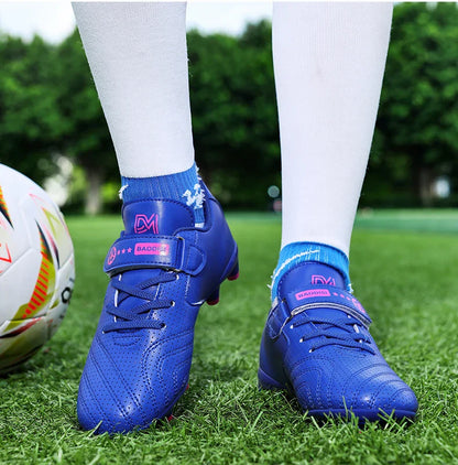 New Kids Soccer Cleats Athletic Outdoor FG Football Boots Boys Girls Training Sneakers AG Youth Soccer Shoes for Little/Big Kids