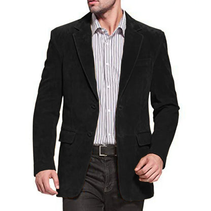 Men's Faux Suede Jacket Comfortable Commuter Casual Fashion Slim fit Jacket Best Seller Men's Jacket Comfortable Commuter Weal