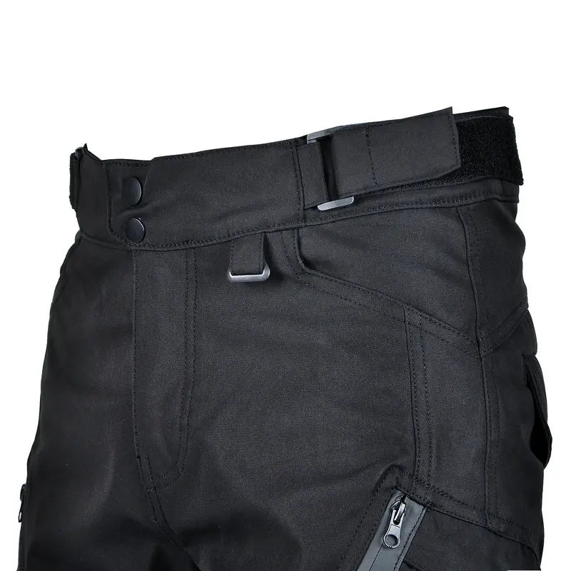 Waterproof Motorcycle Riding Pants All-Season Reflective Strip Adjustable Waistband Knee & Hip Pad for Outdoor Riding pants
