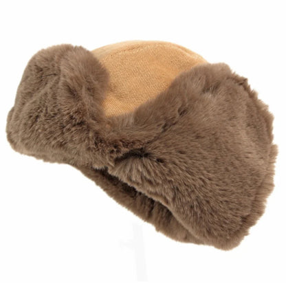 Russian Hat Thick Warm Winter Hat Men Women Windproof Ski Trapper Earflap Cap Faux Rabbit Fur Hat Male Female Bomber Hat