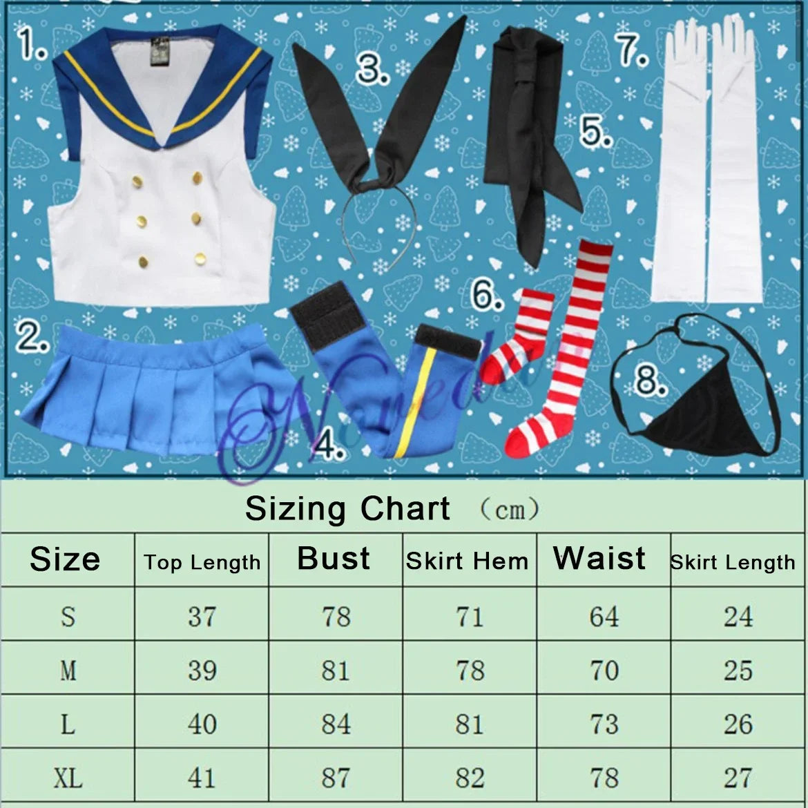 Collection Kancolle Fleet Kanmusu Shimakaze Cosplay Costume Anime Girls Sailor Suit For Women Sexy Summer Dress Full Set