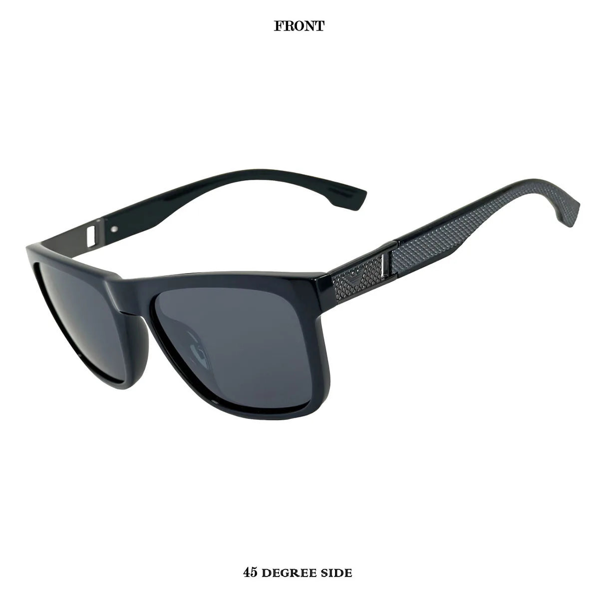 Polarized Square Sunglasses For Men Luxury Square Vintage Retro Fashion Glasses  Gafas De Sol Hombre Polarizadas Alta Calidad