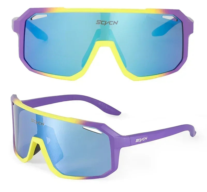 New Sports Men UV400 Cycling Glasses Bike Sunglasses Outdoor Eyewear  MTB Bicycle Women Riding Hiking Goggles