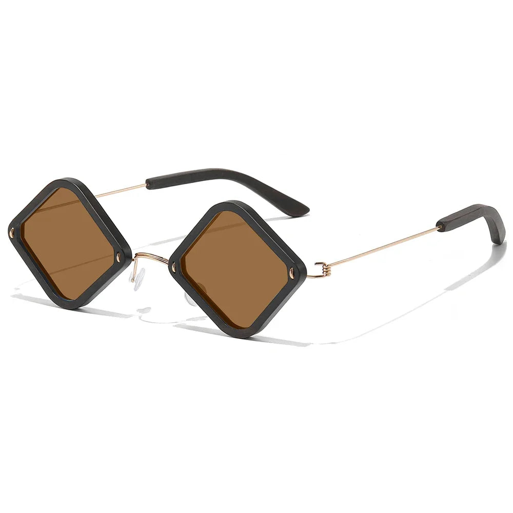 wooden adult sunglasses, handcrafted purple sandalwood polarized glasses, mirror-coated lenses, glasses gift box 2107