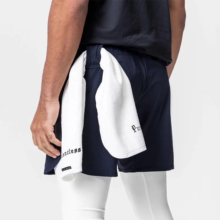 Men's Quick-Dry Gym Shorts Breathable Summer Training Running Basketball Fitness Jogging Loose Fit Streetwear Casual Sportswear
