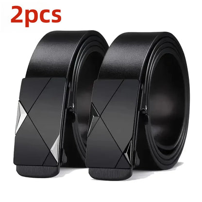 Men's waist belt, premium automatic buckle belt, men's fashionable casual belt, business belt, matched with suit