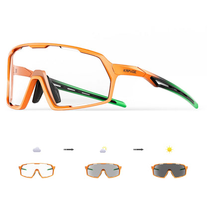 Photochromic Sunglasses Man MTB Climbing Glasses Outdoor Sports Bike Cycling Glasses Women Driving Bicycle Goggles UV400