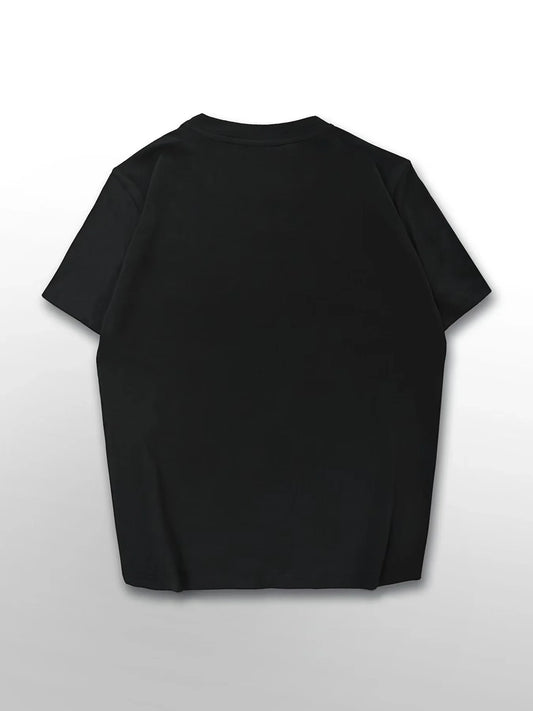 Letters and angels Round neck women's T-shirt short sleeves fashion printed half-sleeve top elastic T-shirt